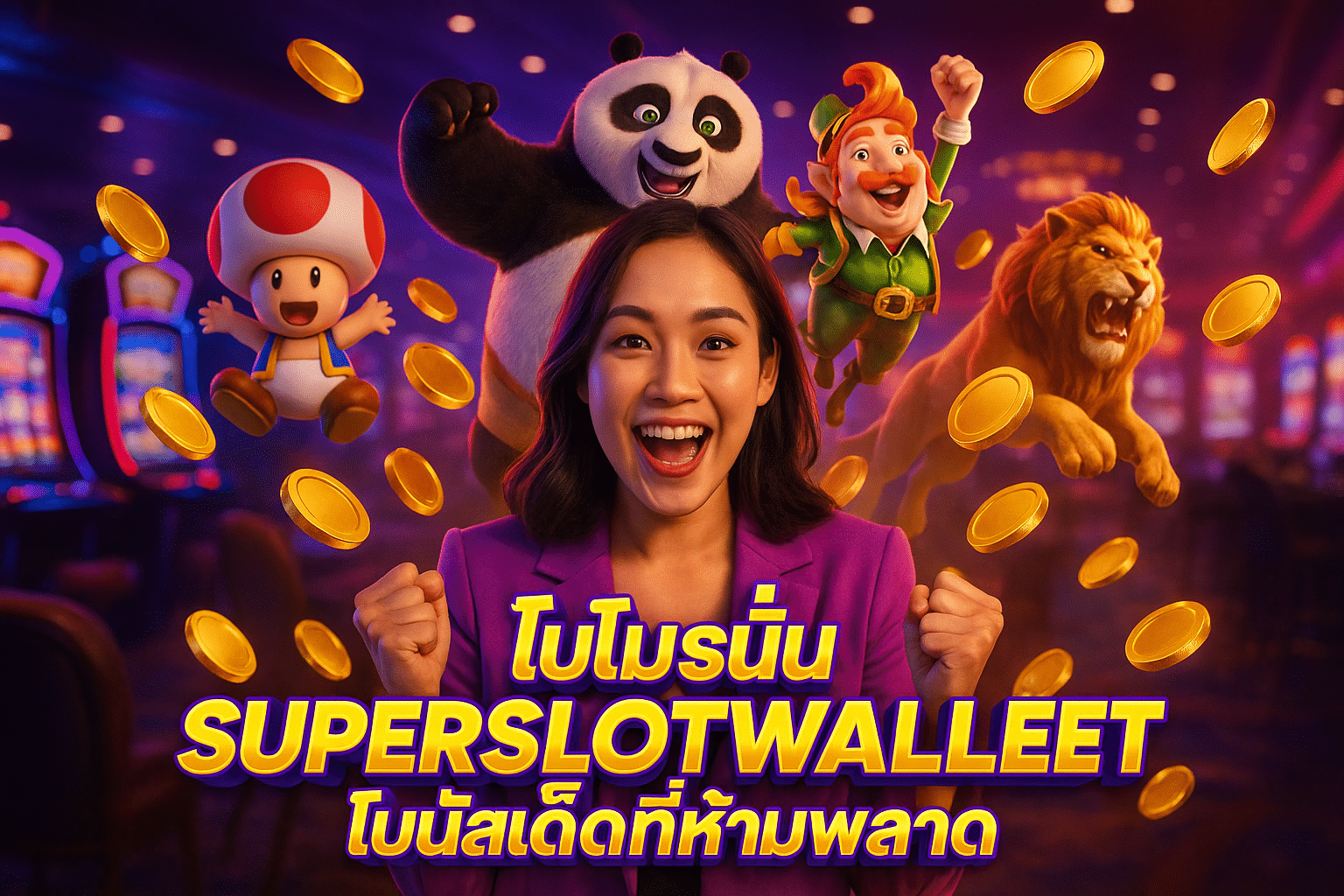 โปรโมชั่น SUPERSLOTWALLET โบนัสเด็ดที่ห้ามพลาด