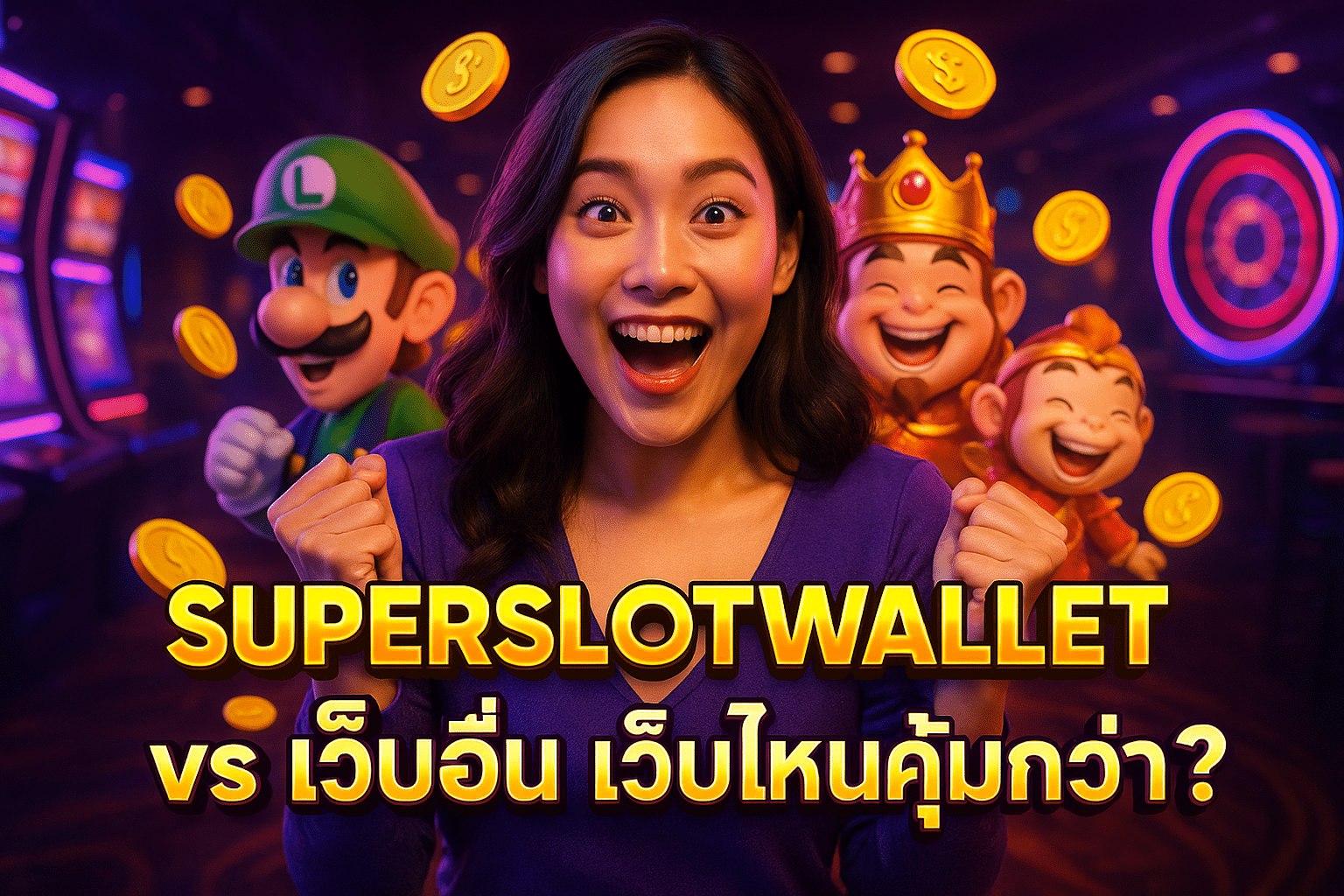 SUPERSLOTWALLET vs เว็บอื่น เว็บไหนคุ้มกว่า?