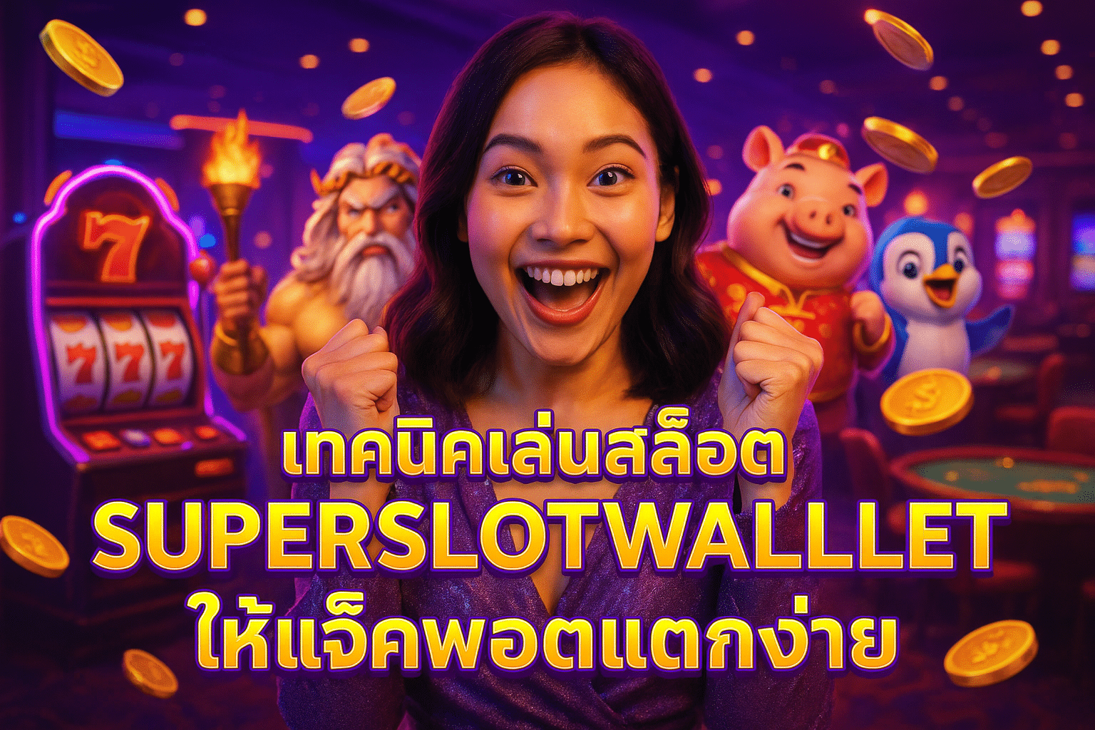 เทคนิคเล่นสล็อต SUPERSLOTWALLET ให้แจ็คพอตแตกง่าย