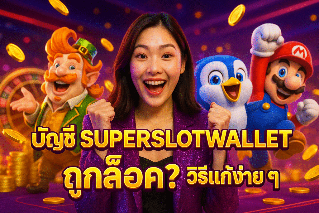 บัญชี SUPERSLOTWALLET ถูกล็อค? วิธีแก้ง่าย ๆ